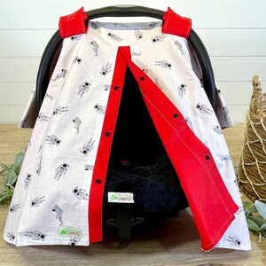 Space baby cover/astronaut car seat canopy/car seat cover