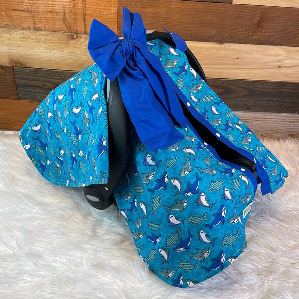 Shark Car Seat Cover Etsy