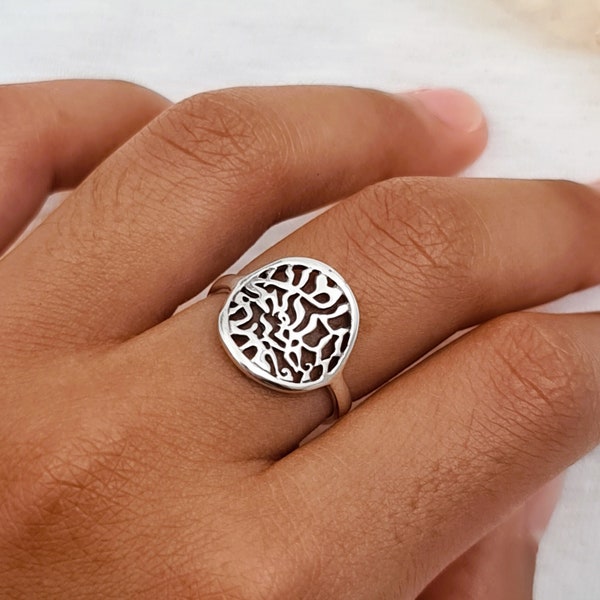 Shema Israel Ring, 925 Sterling Silver Spiritual Ring, Hebrew Prayer Blessing Ring, Jewish Jewelry, Jewish Gifts, Men Women Jewelry
