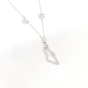 Israel Anhänger, Land Anhänger, David Stern Anhänger 925 Sterling Silber, Chai Anhänger, Jüdischer Schmuck