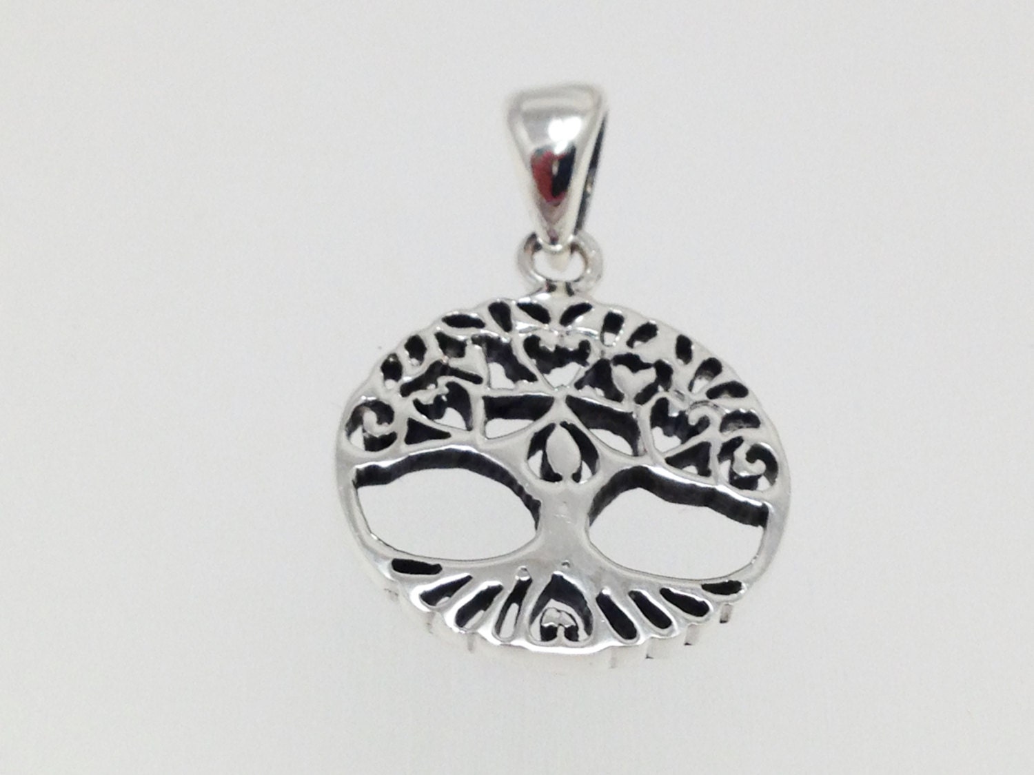 925 Sterling Silver Tree of Life Pendant Necklace, Tree of