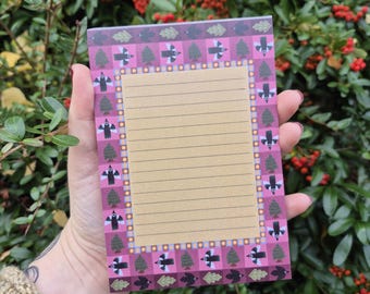 Magpies A6 notepad
