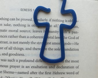 Cross Bookmark - Bible Bookmark - Baptism Gift - First Communion - God Parent Gift - Faith Gift - Bible Accessory - Cross- Acrylic Bookmark