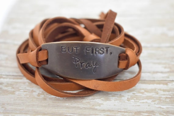 Pray first wristband deals