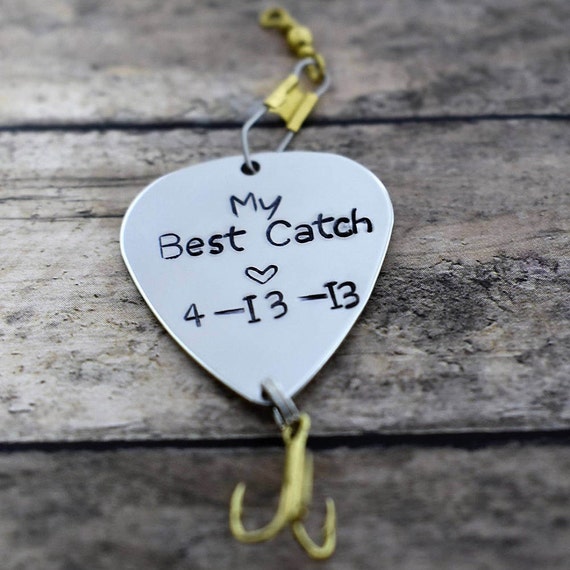 Handmade Stamped Fishing Lure 