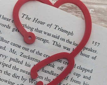 Nurse Bookmark - Nurse Appreciation Gift - Favorite Nurse Gift - RN Gift - Thank You Nurse Gift-Christmas Gift-Reading Gift- RN Grad Gift