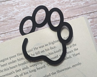 Paw Print Bookmark-Kid's Bookmark-Dog Lover Bookmark -Stocking Stuffer -Fun Bookmark-Reading Prize-Dog Lover Gift