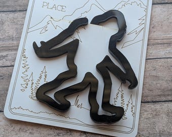Sasquatch Bookmark-Big Foot Bookmark-Sasquatch Gift-Big Foot Gift-Fun Gift-Acrylic Bookmark-Book Accessory-Gift for Reader-Stocking Stuffer