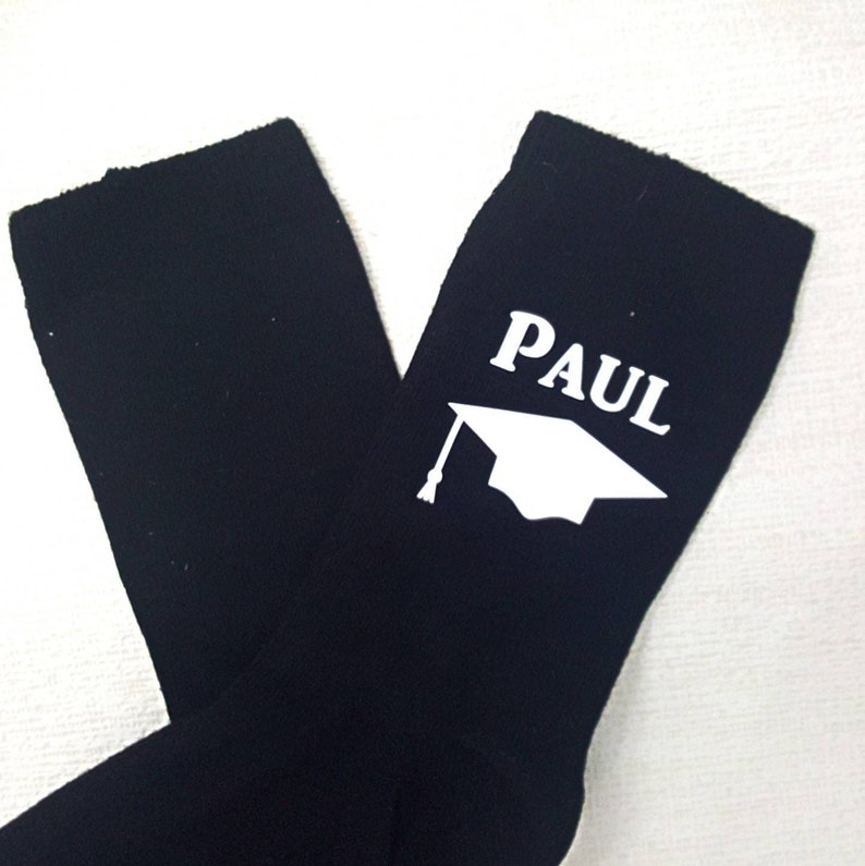 personalised socks college gift gift for boys mortar board gift for men graduation socks university gift Graduation gift sock gift