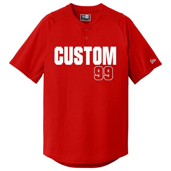 etsy custom baseball jersey