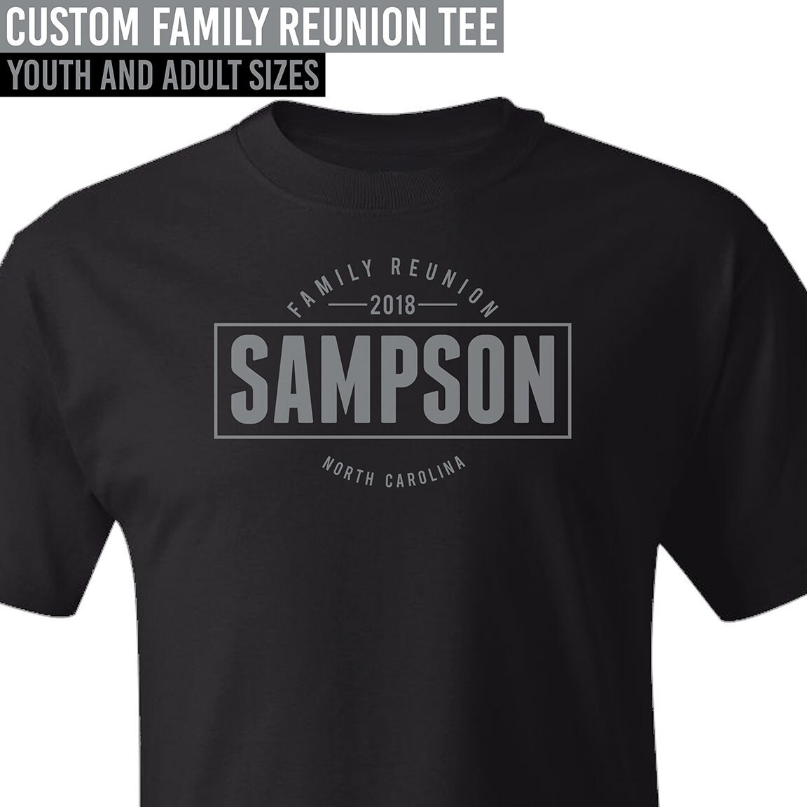 custom family reunion shirts