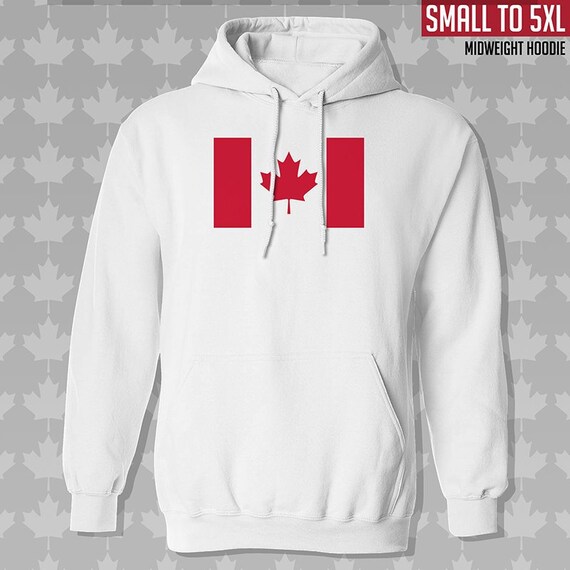 canadian flag hoodie