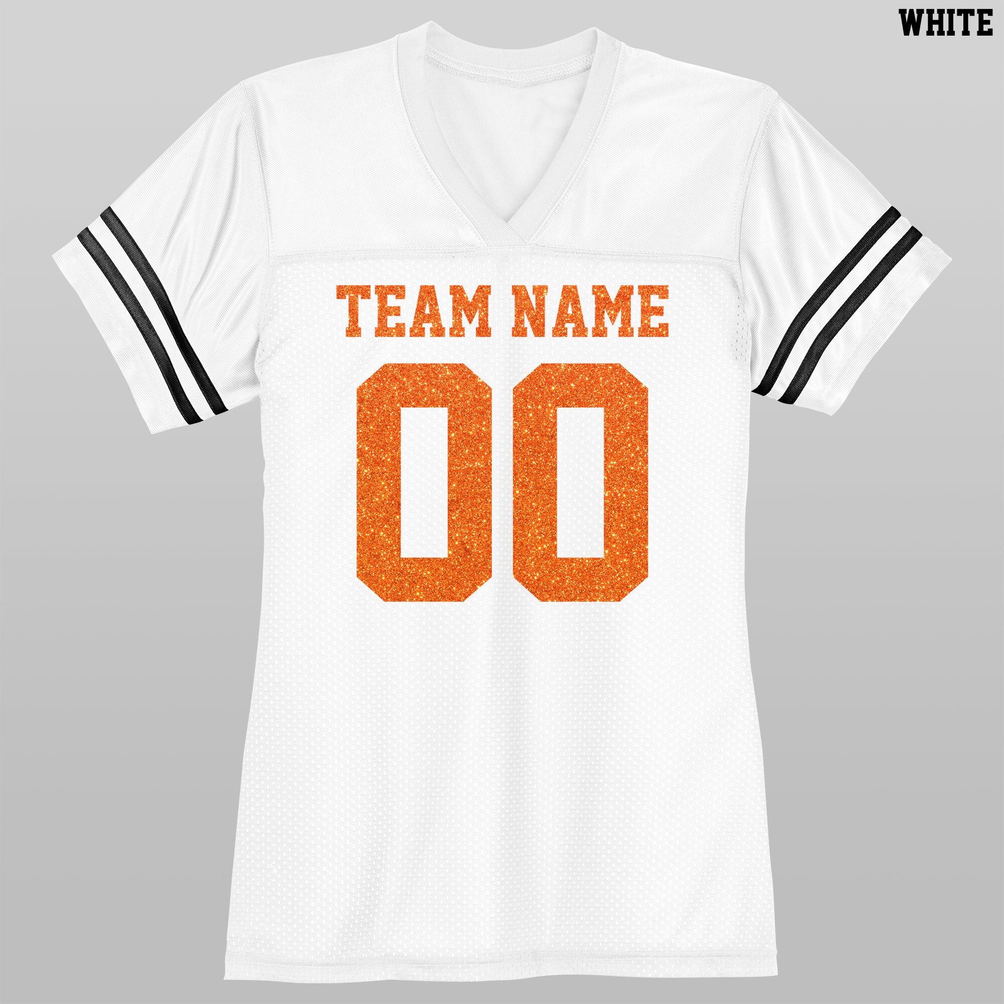 TachinedasCreative Womens Custom Football Jersey Mesh Shirt with Personalized Print