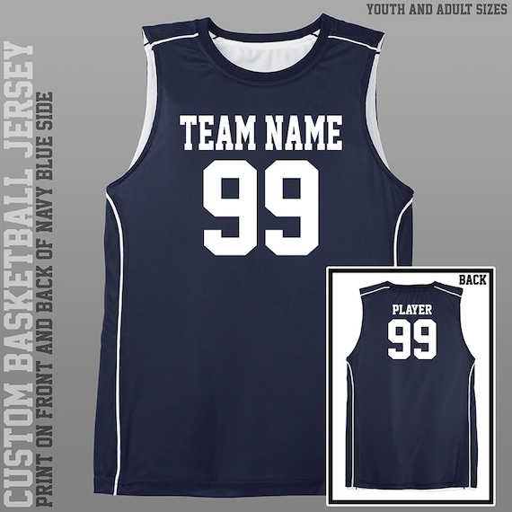  Custom Basketball Jerseys for Boys Men with Name Team Logo for Jersey  Basketball (Blue) : Sports & Outdoors