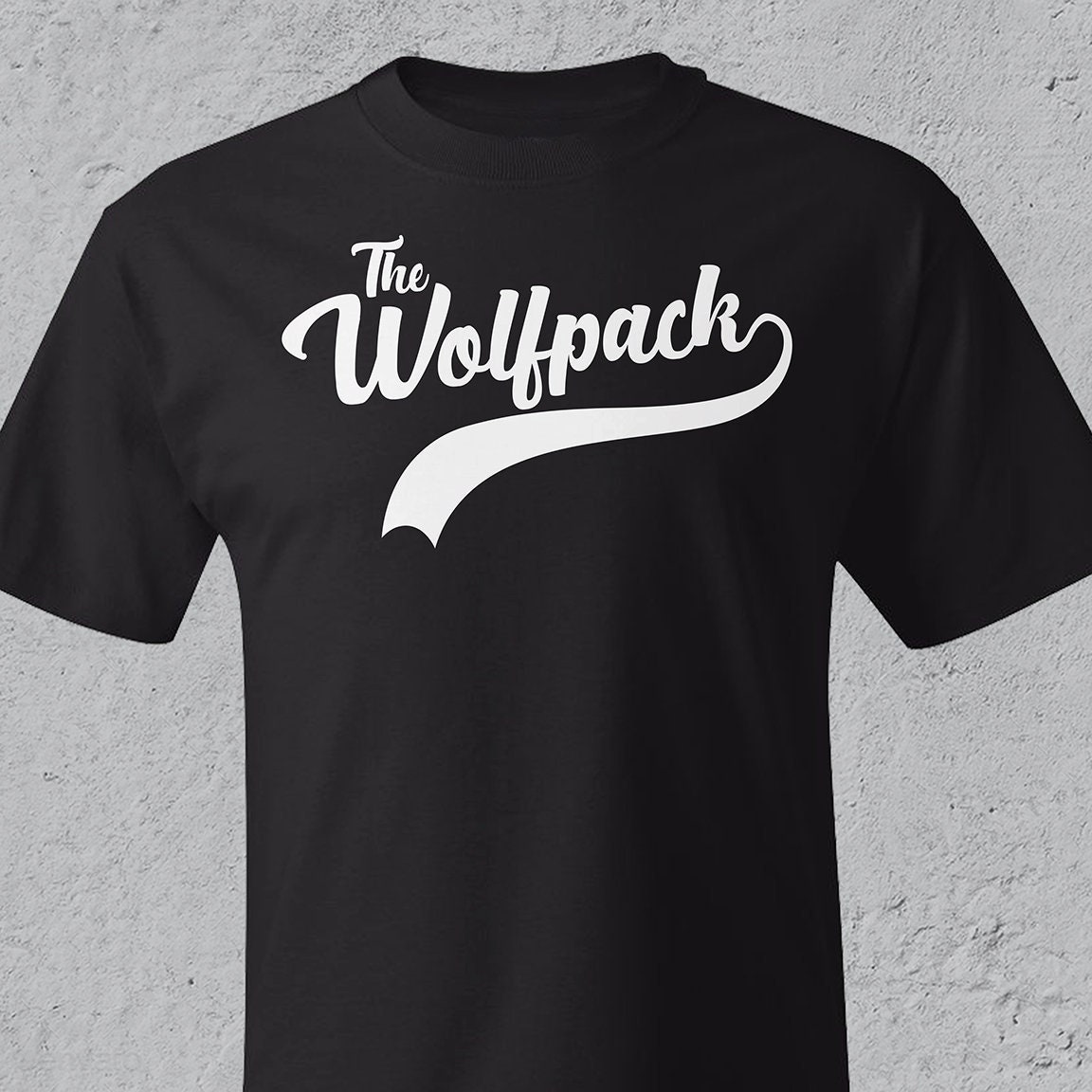 Wolfpack Bachelor Party T-shirt Black 