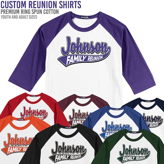 family baseball shirts