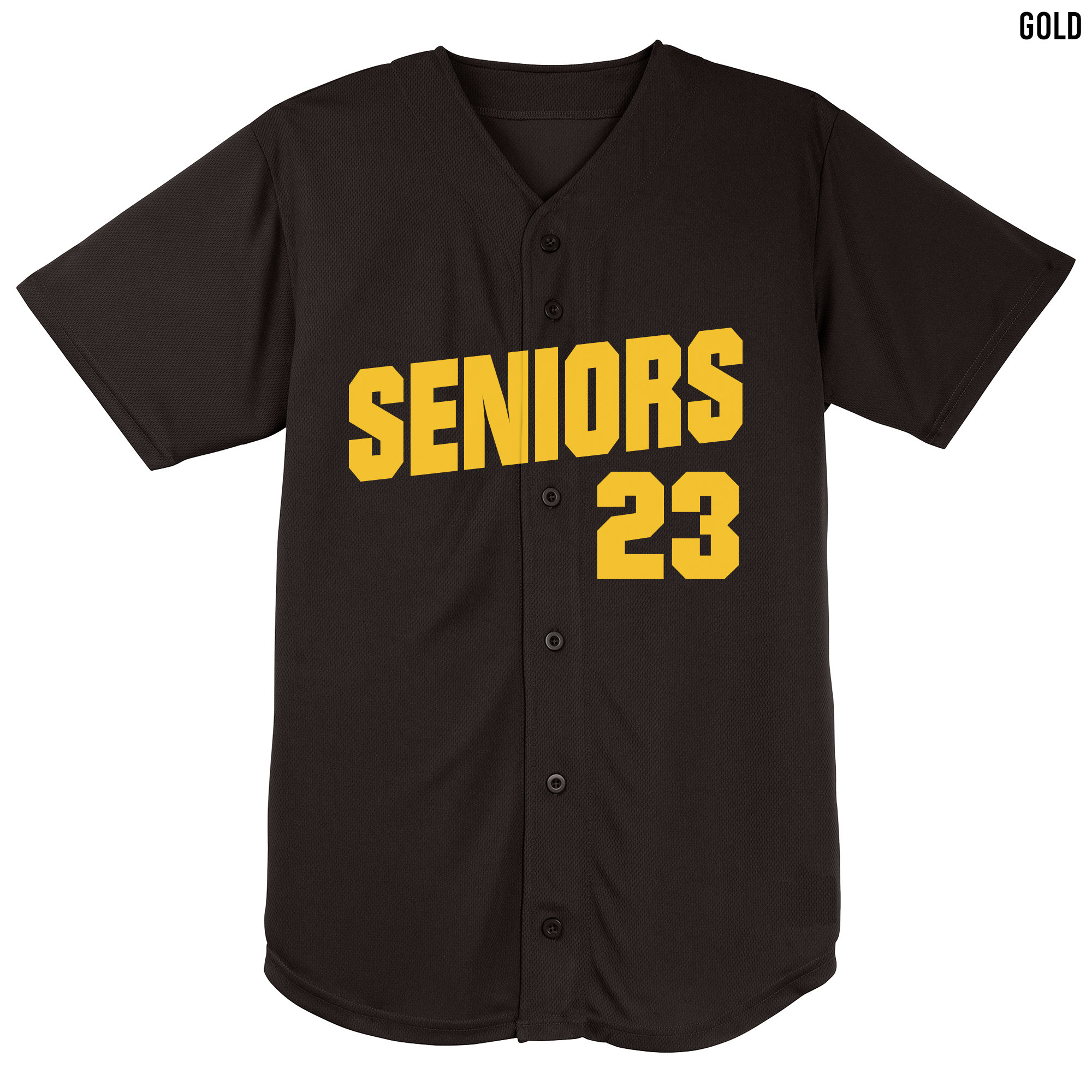 Baseball jersey sales senior shirts
