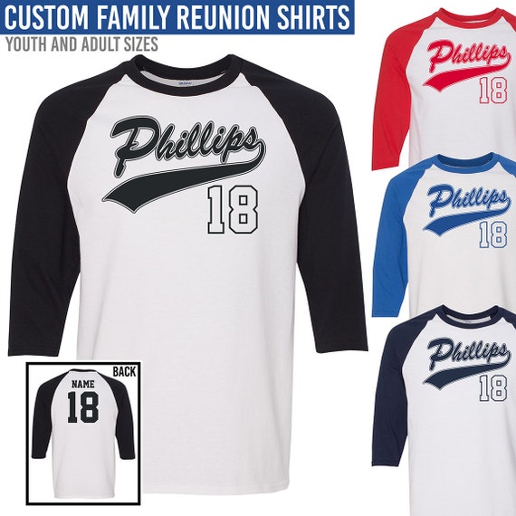custom family baseball jerseys