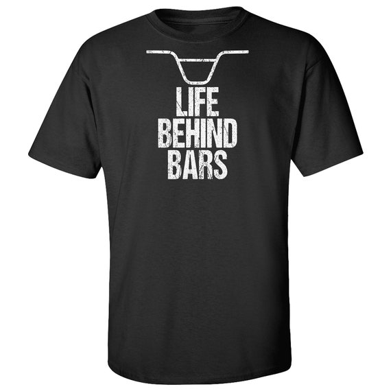 Behind Bmx Bars T-Shirt Behind Bmx Bars T-Shirt