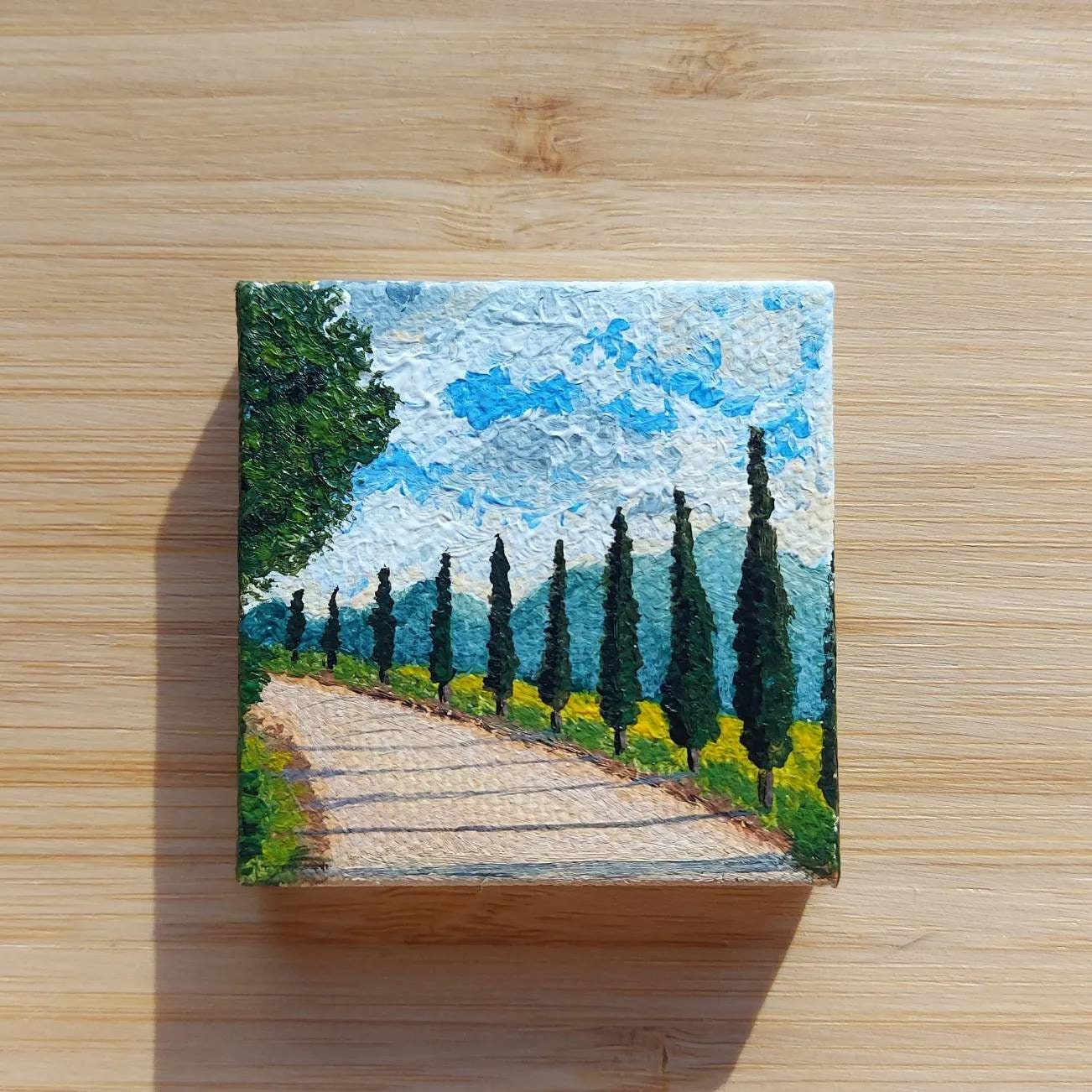 アクリル画　風景　839 アクリル画 風景 839 アクリル画 風景 839 超熱 アクリル画 風景