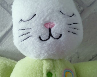 Fleece Snuggle Baby Bunny, Soft toy, cuddly toy