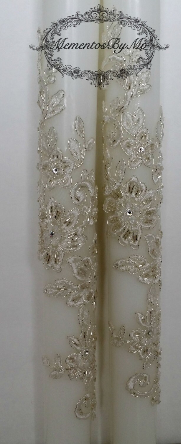 Beautiful Greek Orthodox Wedding Candles Lambades greek | Etsy