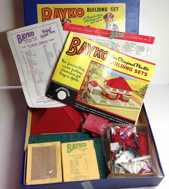 Vintage bayko building set Clearance
