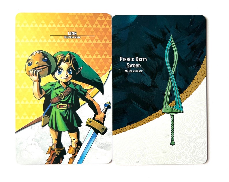 40 Card Set Zelda Amiibo Cards BOTW LOZ Totk NFC Cards Etsy