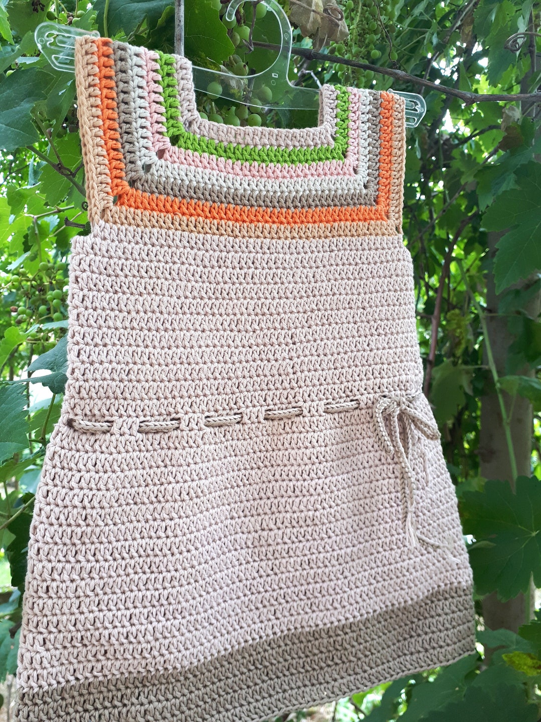 Crochet Baby Girl Dress and Diaper Cover Set Baby Girl Gift Etsy