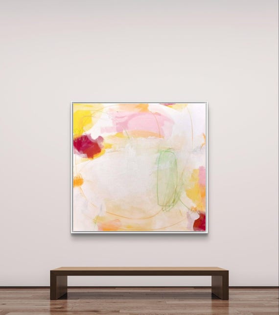 Picnic II - Commissioned abstract painting