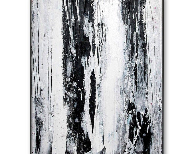 Raindrops - commissioned abstract painting