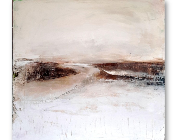 Dreamy Landscape - Commissioned Abstract Painting