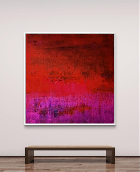 In harmony - commissioned abstract painting