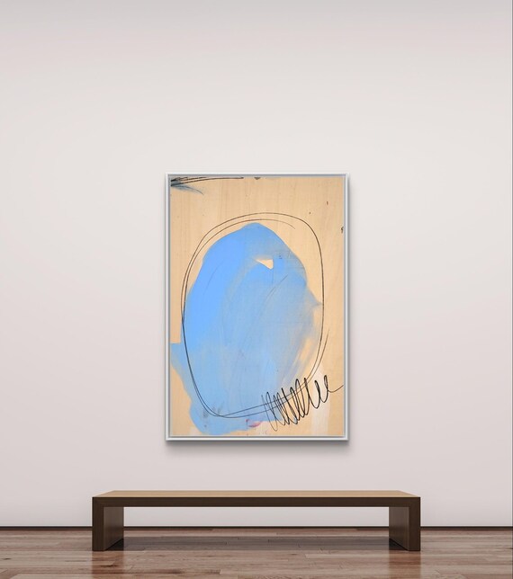 Aura of the Sky - Commissioned abstract painting