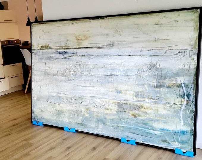 Surprise commission - commissioned abstract painting