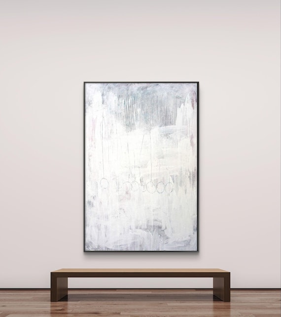 Silent Walk - Commissioned abstract painting