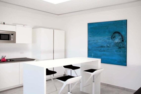 Art for companies - commissioned abstract painting