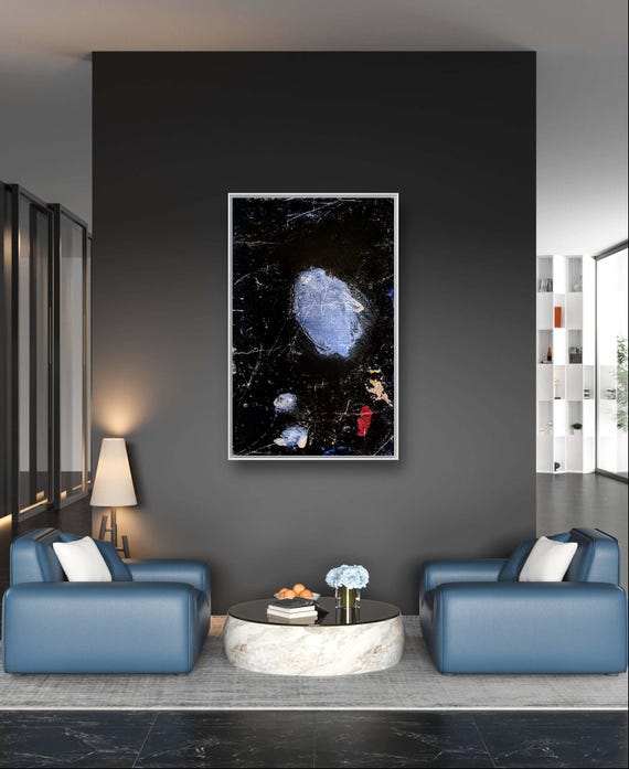 View into infinity - commissioned abstract painting
