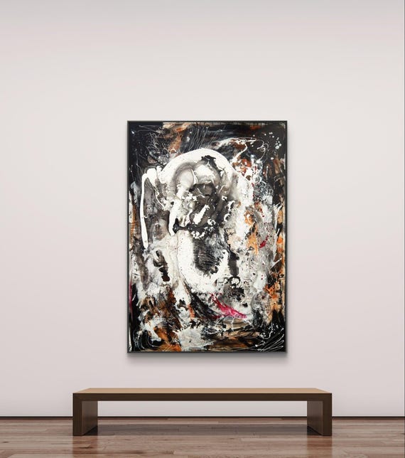 Playful Thoughts - Commissioned Abstract Painting