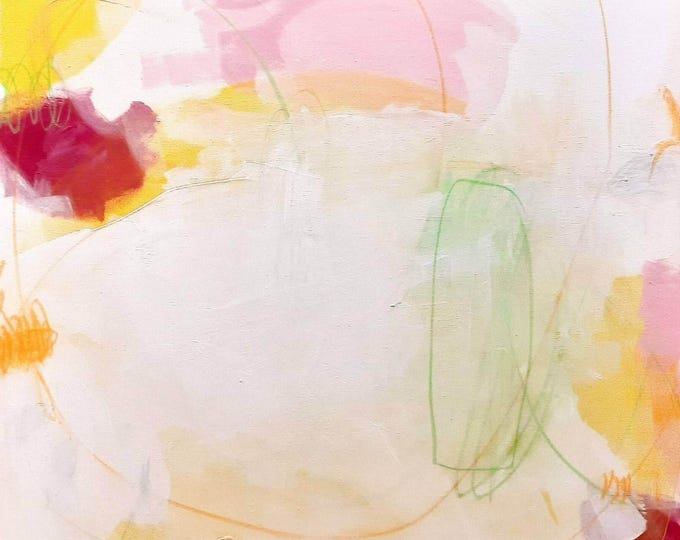 Picnic II - Commissioned abstract painting