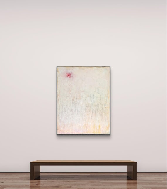 Rain of Thoughts - Commissioned abstract painting