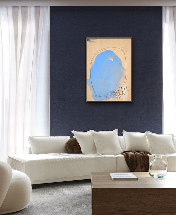 Commissioned painting - Inspiring painting for creative wandering - Commissioned abstract painting
