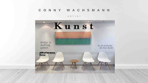 Art for your company - Company-specific paintings - Commissioned abstract paintings