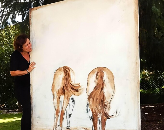 Parental Care - Commissioned Abstract Painting