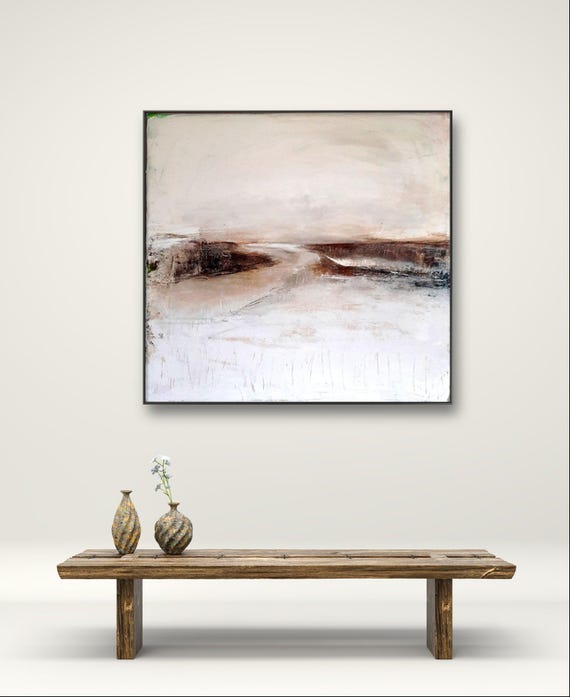 Dreaming Landscape - Commissioned Abstract Painting
