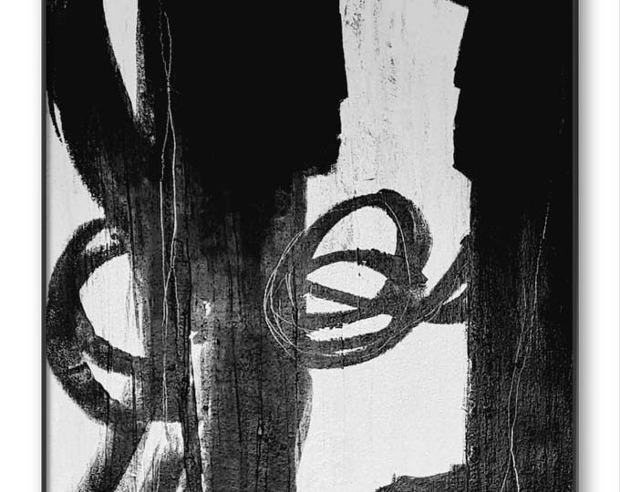 On equal footing - commissioned abstract painting