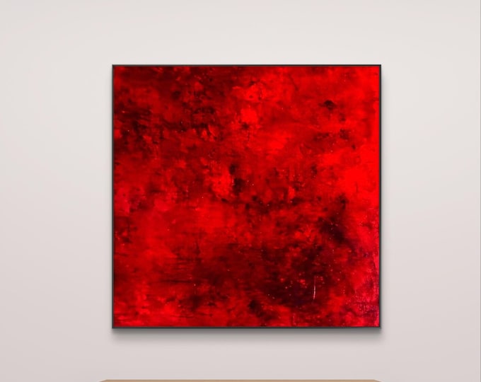 Energy source - commissioned abstract painting