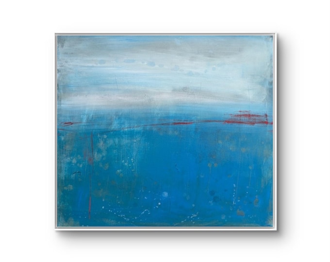 Blue Image Horizon of Resonance: A unique marine artwork by Conny Wachsmann