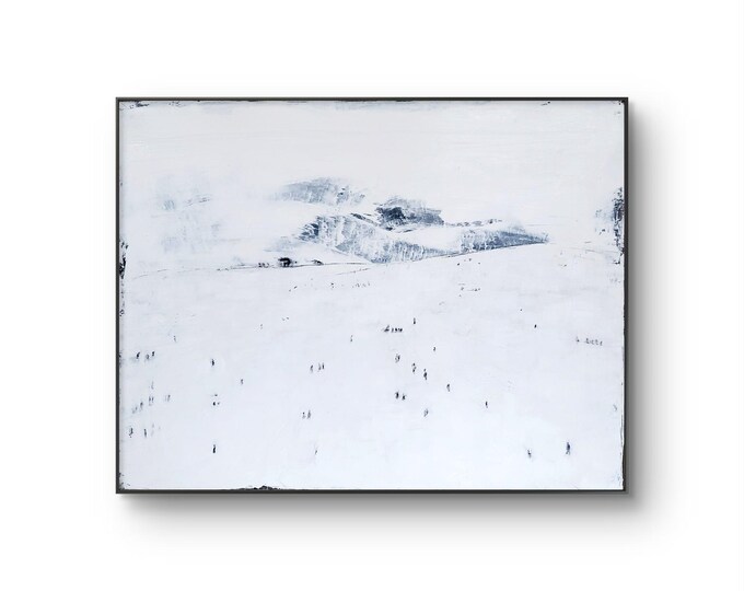 Horizon of Connection - Commissioned Abstract Painting