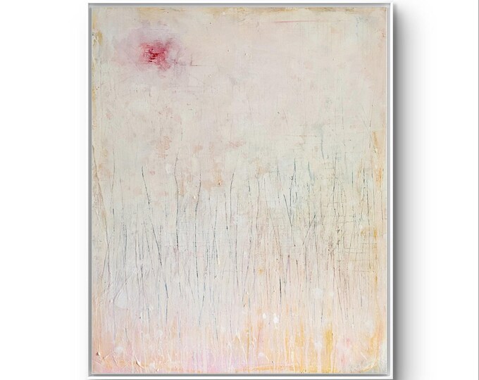 Thoughts of a Rain - Commissioned Abstract Painting